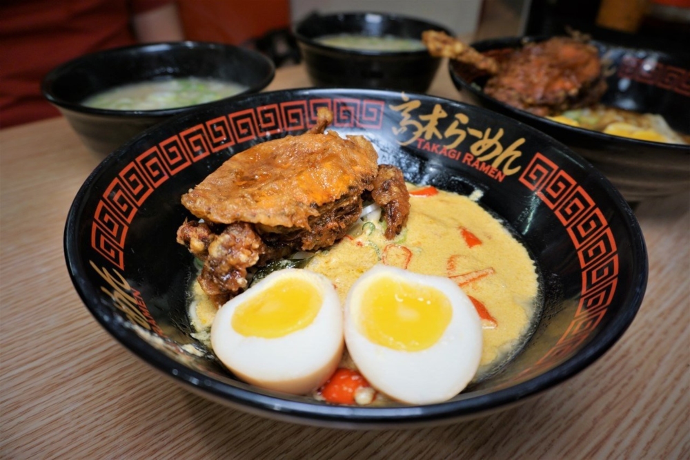 Takagi Ramen - Salted Egg Crab Ramen