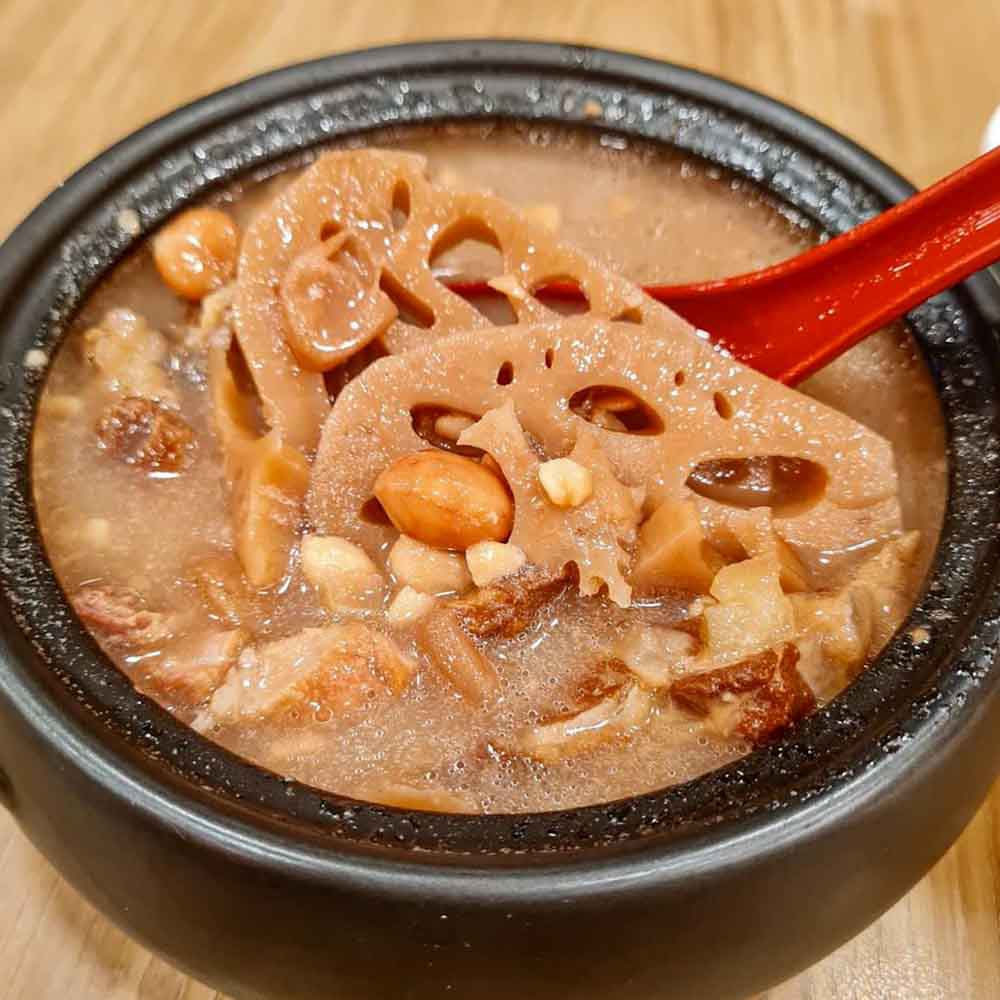 Lao Huo Tang - Lotus Root Soup with Peanut