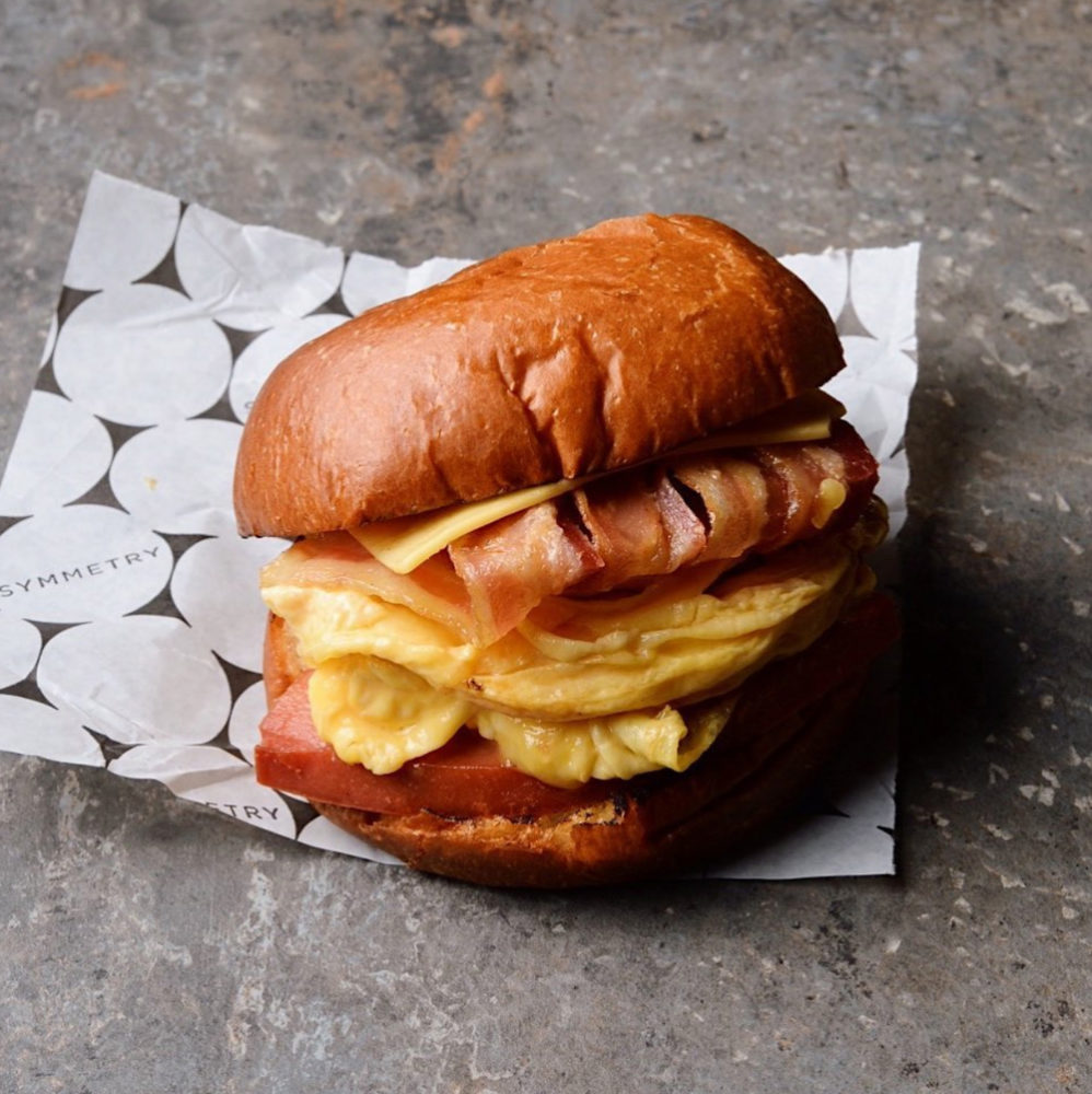 Brunch and coffee delivery Symmetry